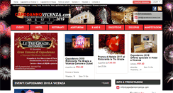 Desktop Screenshot of capodannovicenza.com
